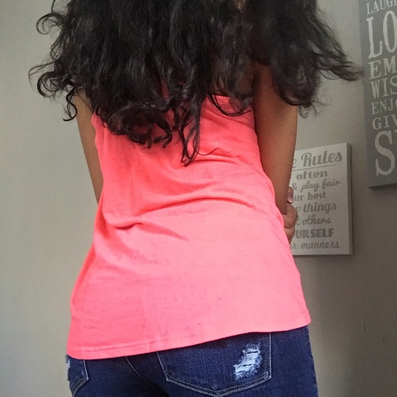 Adidas Orange Workout Top - Picture 2 of 2